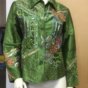 Silk new identity jacket